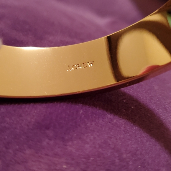 J. Crew gold bangle - Picture 2 of 5